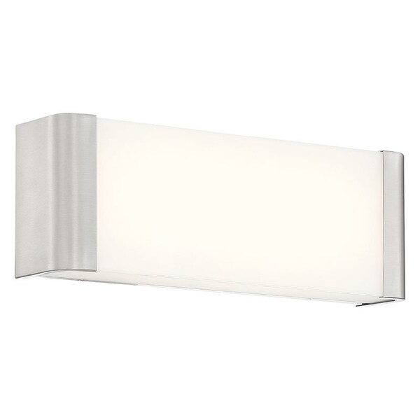 Access Lighting Origin, LED Vanity, Brushed Steel Finish, Frosted Glass 62503LEDD-BS/FST - main